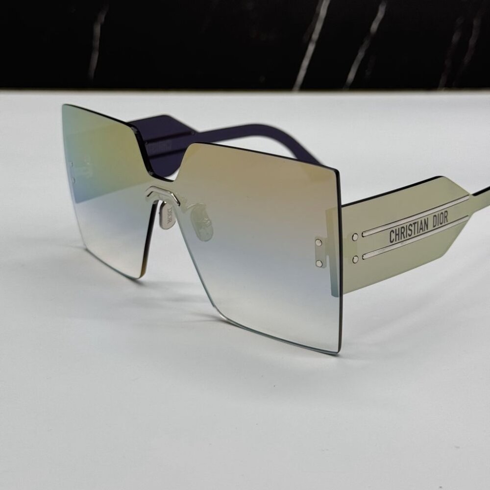 NEW DIORCLUB M5U F0A5 DIOR GREY WOMEN DIOR SUNGLASSES - Picture 7 of 13